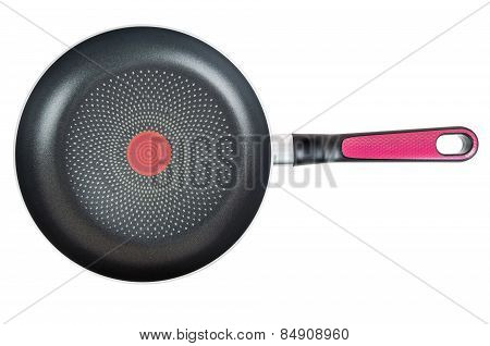 Frying Pan On White Background