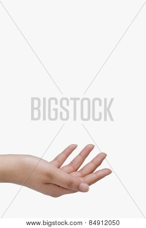 Close-up of a hand
