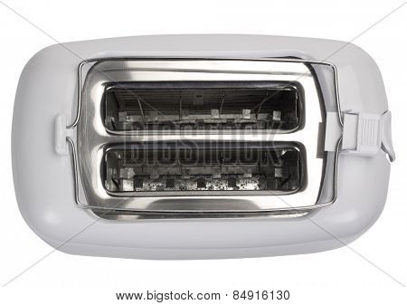 Top view of a toaster
