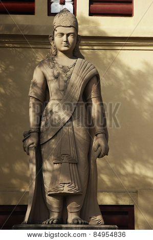 Statue at a temple, Lakshmi Narayan Temple, New Delhi, India