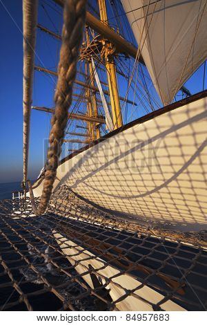 Clipper ship, Amalfi, Province Of Salerno, Gulf Of Salerno, Tyrrhenian Sea, Campania, Italy