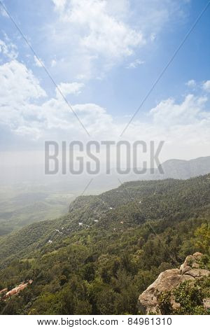 Clouds over the landscape, Yercaud, Tamil Nadu, India