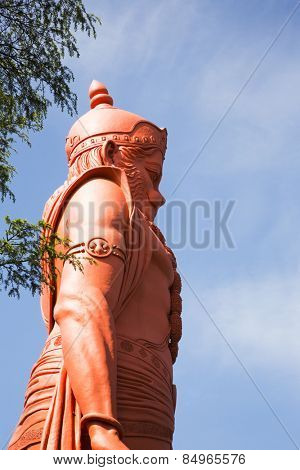 Lord Hanuman statue at Jakhoo Temple, Jakhoo Hill, Shimla, Himachal Pradesh, India