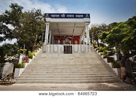 Bharat Ma Naman Sthal at Mount Abu, Sirohi District, Rajasthan, India