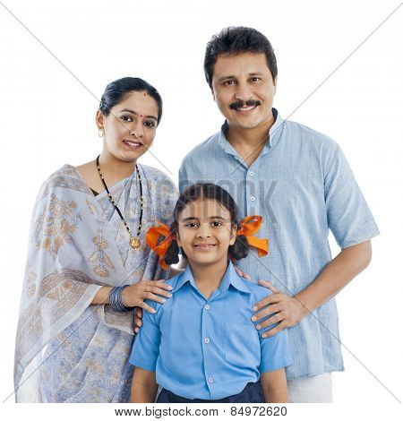 Portrait of a happy family