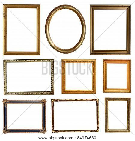 gold frame