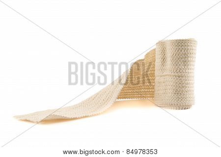 Elastic ACE compression bandage warp