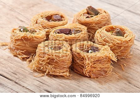 Eastern dessert baklawa