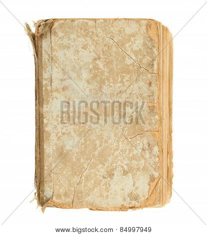 Old decrepit book cover