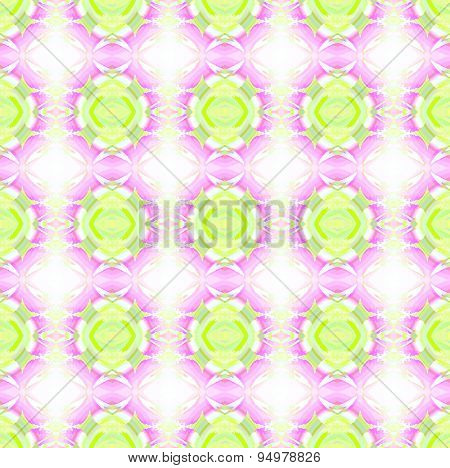 Seamless pattern pink green