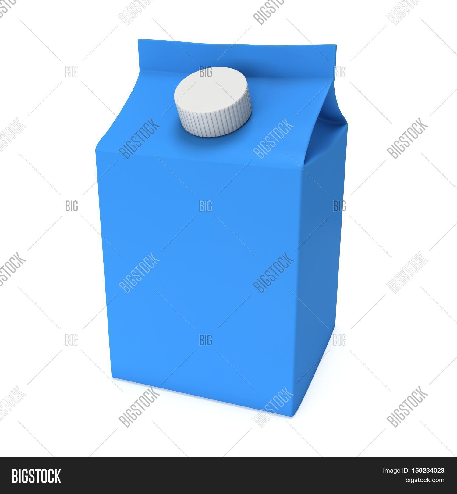 Milk Juice Box Lid. Image & Photo (Free Trial) Bigstock