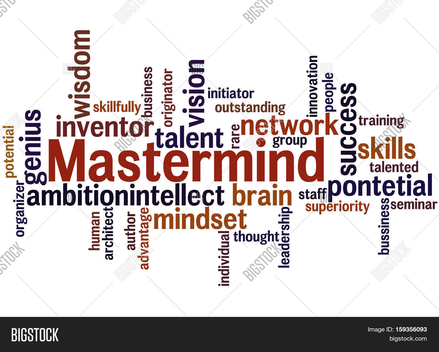 Mastermind, Word Cloud Image & Photo (Free Trial) | Bigstock