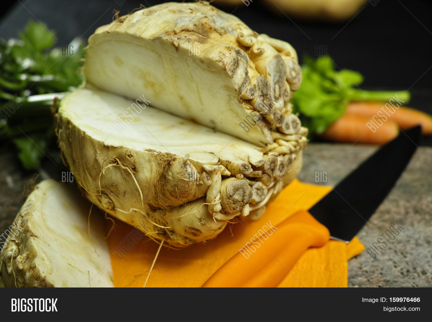 Celery Root Celeriac Image & Photo (Free Trial) Bigstock