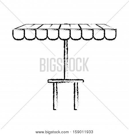 tent restaurant cafe icon vector illustration graphic design