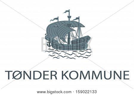 Flag of Toender is a municipality in Region Hovedstaden of Denmark