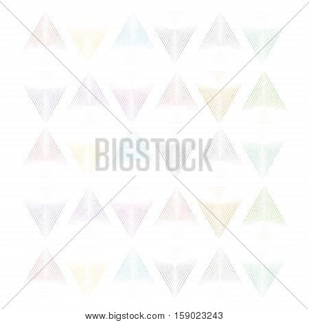 linear triangle colorful vector pattern and textured