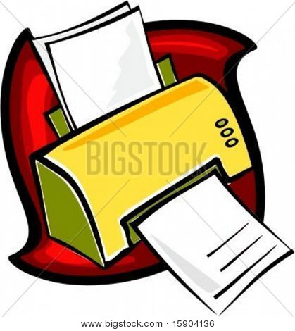 Inkjetprinter. Tjek min portefølje for mange flere billeder af denne serie.