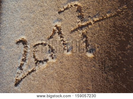 New Year's Greetings,