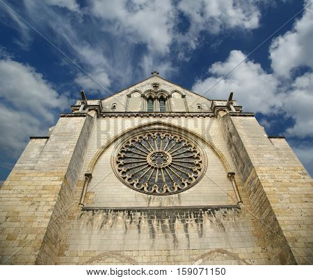 Saint-maurice Cathedral, Angers In France