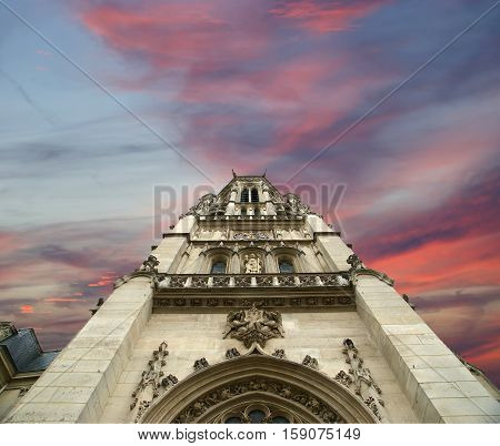 The Church Of Saint-germain-l'auxerrois, Paris, France