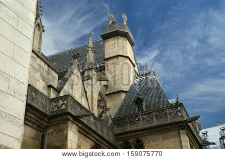 The Church Of Saint-germain-l'auxerrois, Paris, France
