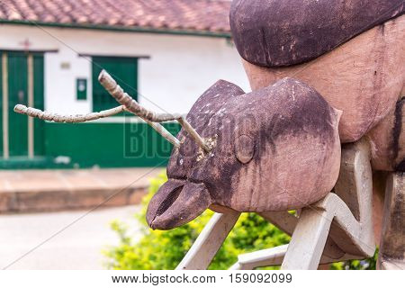 Statue Of A Large Ant