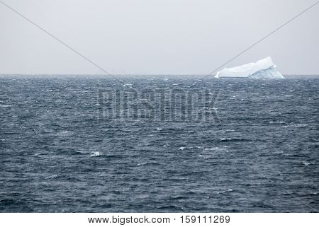 Antarctica in a cloudy day- Antarctic Peninsula - Palmer Archipelago - Neumayer Channel - Global warming - Fairytale landscape