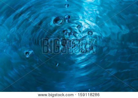 drops of water (texture water in blue color)