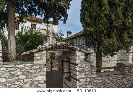Orthodox church in village of Theologos,Thassos island, East Macedonia and Thrace, Greece