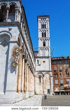 Cathedral San Michele In Foro In Lucca, Italy