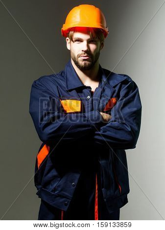 Handsome Man With Arms Crossed