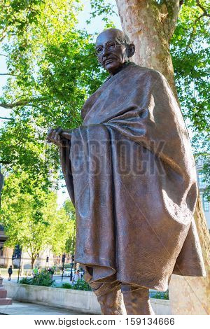 Bronze Statue Of Mahatma Gandhi In London