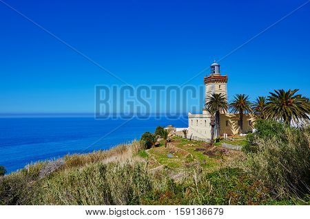 Lighthouse At The Cape Spartel In Tangier