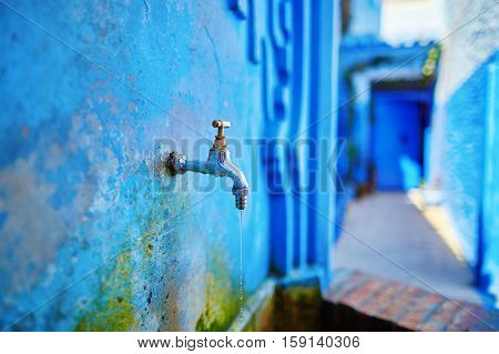Beautiful Blue Medina Of Chefchaouen, Morocco