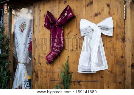 typical Christmas market in Alto Adige, Bolzano