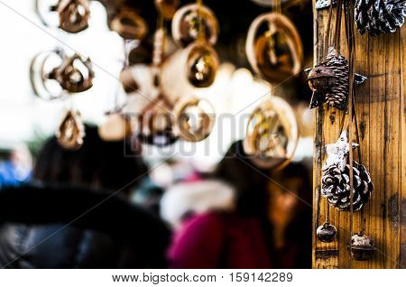 typical Christmas market in Alto Adige, Bolzano