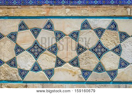 Oriental Patterns At Turkistan Mausoleum, Kazakhstan