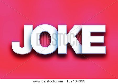 Joke Concept Colorful Word Art