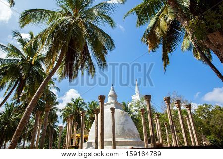 Buddhist temples Ambasthala Dagoba MIHINTALE SRI LANKA