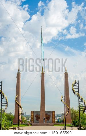 Independence Park, Shymkent, Kazakhstan