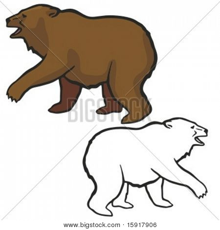 Maskottchen für Mannschaften zu tragen. groß für t Shirt Designs, Schule Mascot Logo und andere design-Arbeit