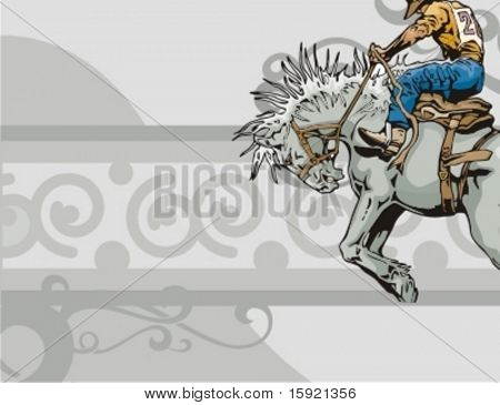 Western Rodeo Background Series.