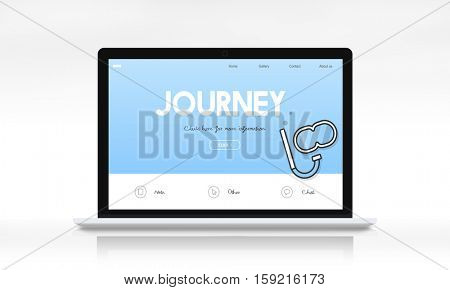 Holiday Travel Destination Vacation Icon Concept