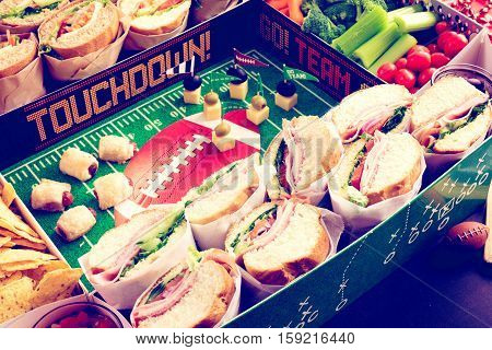 Football Snack Stadium