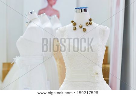 Beautiful Wedding Dresses On Mannequins