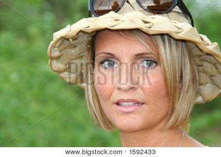 Donna sexy In natura