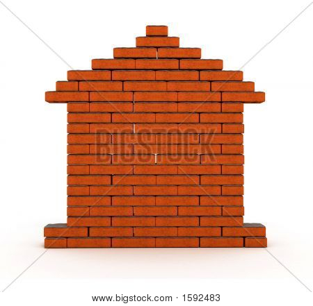 벽돌로 지은 집