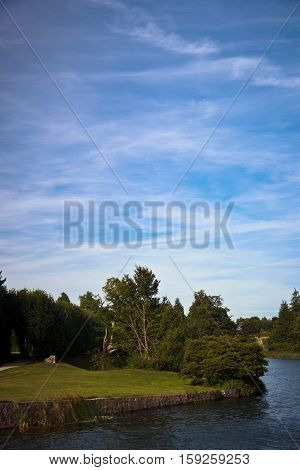 Beautiful Gisselfeld Park, Denmark