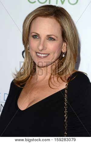 LOS ANGELES - NOV 30:  Marlee Matlin at the Nyle DiMarco Foundation Love & Language Kickoff Campaign 2016 at Sofitel Hotel on November 30, 2016 in Beverly Hills, CA