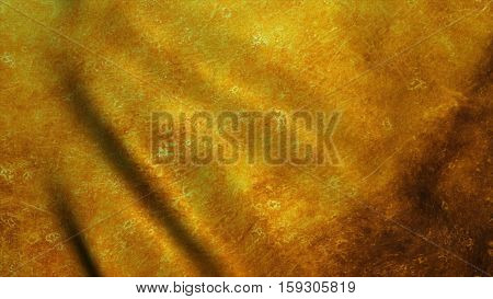 highly detailed gold fabric texture. 3D